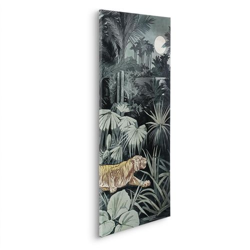 4055065031090 - Leinwandbild KOMAR Creeping Tiger - Größe 40 x 90 cm bunt (farbe bild(er) türkis grün schwarz) B40cm Papier Holz Bilder Keilrahmenbild mi Echtholzrahmen 4055065031090 - Leinwandbild KOMAR Creeping Tiger - Größe 40 x 90 cm bunt (farbe bild(er) türkis grün schwarz) B40cm Papier Holz Bilder Keilrahmenbild mi Echtholzrahmen