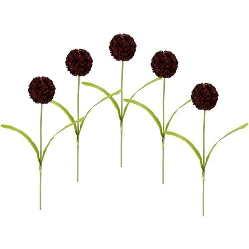 4019844782580 - Kunstblume IGEA Allium lila (dunkelmauve) B11cm H67cm Obermaterial 98% Polyester 2% Kunststoff Kunstpflanzen 5er Set 4019844782580 - Kunstblume IGEA Allium lila (dunkelmauve) B11cm H67cm Obermaterial 98% Polyester 2% Kunststoff Kunstpflanzen 5er Set