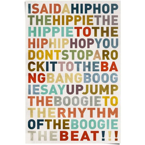 8714597581256 - Poster REINDERS Poster I said a HipHop Farbig - Hip-Hop Songtext Musik Bilder Gr B H 61 cm x 915 cm Musiker 1 St bunt (mehrfarbig) Poster 8714597581256 - Poster REINDERS Poster I said a HipHop Farbig - Hip-Hop Songtext Musik Bilder Gr B H 61 cm x 915 cm Musiker 1 St bunt (mehrfarbig) Poster