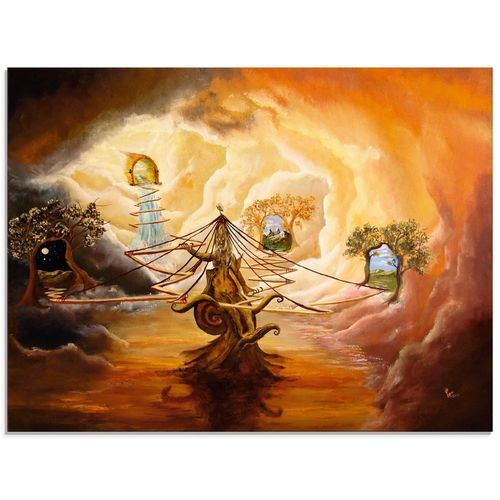 4062144064757 - Glasbild ARTLAND Vernebelte Wege Bilder Gr B H 60 cm x 45 cm Glasbild Landschaften Querformat 1 St orange Bild Glasbild Glasbilder Bilder in verschiedenen Größen 4062144064757 - Glasbild ARTLAND Vernebelte Wege Bilder Gr B H 60 cm x 45 cm Glasbild Landschaften Querformat 1 St orange Bild Glasbild Glasbilder Bilder in verschiedenen Größen
