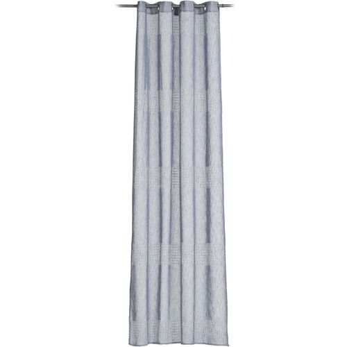 4021626366444 - Vorhang GÖZZE Marrakesch - Ösenschal Gardinen Gr 245 cm Ösen 140 cm blau Ösen Gardine HxB 245x140 transparentes Gewebe inkl Querstreifen 4021626366444 - Vorhang GÖZZE Marrakesch - Ösenschal Gardinen Gr 245 cm Ösen 140 cm blau Ösen Gardine HxB 245x140 transparentes Gewebe inkl Querstreifen