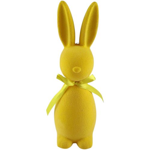 4056422130906 - Dekofigur AM DESIGN Osterhase mit samtiger Flockstruktur gelb B6cm H23cm Dekofiguren Osterdeko in verschiedene Größen und Farben 4056422130906 - Dekofigur AM DESIGN Osterhase mit samtiger Flockstruktur gelb B6cm H23cm Dekofiguren Osterdeko in verschiedene Größen und Farben