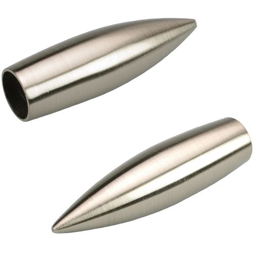 4016318269424 - Gardinenstangen-Endstück Bullet Gardinenstangenendstücke Gr 2 St silberfarben (edelstahlfarben) Gardinenstangen-Endstücke Gardinenstangenendstücke für Gardinenstangen Ø 16 mm 4016318269424 - Gardinenstangen-Endstück Bullet Gardinenstangenendstücke Gr 2 St silberfarben (edelstahlfarben) Gardinenstangen-Endstücke Gardinenstangenendstücke für Gardinenstangen Ø 16 mm