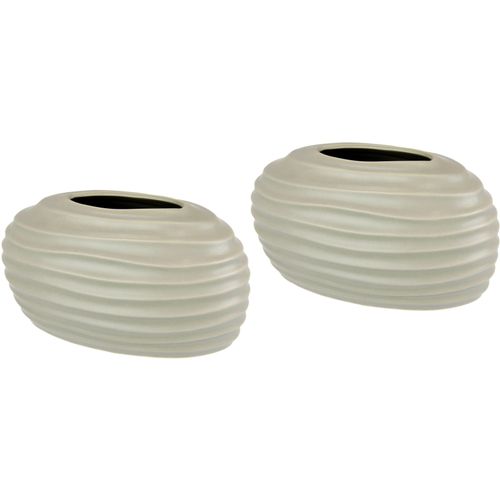 4019844795603 - Dekovase IGEA Keramik-Vase Vasen Gr B H 18 cm x 10 cm beige Weitere Weihnachtsdeko 2er Set Kleine Vase Weiß Modern Keramik Tisch Küche Büro Pampasgras 4019844795603 - Dekovase IGEA Keramik-Vase Vasen Gr B H 18 cm x 10 cm beige Weitere Weihnachtsdeko 2er Set Kleine Vase Weiß Modern Keramik Tisch Küche Büro Pampasgras
