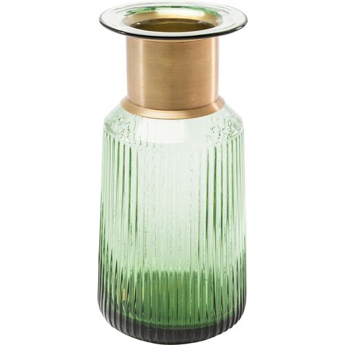 4025621605744 - Tischvase DESIGN Vase Barfly Green 30cm grün B15cm H30cm T15cm Glas Vasen