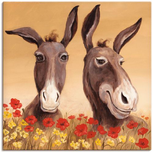 4055327221269 - Wandbild ARTLAND Esel Bilder Gr B H 40 cm x 40 cm Leinwandbild Haustiere 1 St beige (naturfarben) Bild Metallbild Metallbilder Bilder als Alubild Leinwandbild Wandaufkleber oder Poster in versch Größen 4055327221269 - Wandbild ARTLAND Esel Bilder Gr B H 40 cm x 40 cm Leinwandbild Haustiere 1 St beige (naturfarben) Bild Metallbild Metallbilder Bilder als Alubild Leinwandbild Wandaufkleber oder Poster in versch Größen