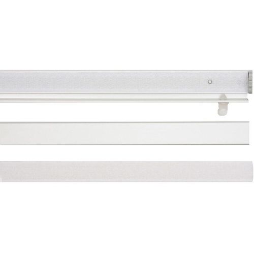 4004339380518 - Paneelwagen INDEKO Gardinenbefestigungen grau (aluminiumfarben) Gardinen Vorhänge für Schiebevorhänge