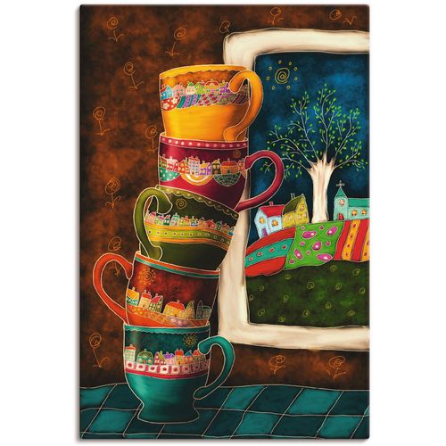 4057738680635 - Wandbild ARTLAND Fröhliche Kaffeetassen Bilder Gr B H 60 cm x 90 cm Leinwandbild Getränke Hochformat 1 St bunt Bild Leinwandbild Kunstdrucke Bilder als Alubild Leinwandbild Wandaufkleber oder Poster in versch Größen 4057738680635 - Wandbild ARTLAND Fröhliche Kaffeetassen Bilder Gr B H 60 cm x 90 cm Leinwandbild Getränke Hochformat 1 St bunt Bild Leinwandbild Kunstdrucke Bilder als Alubild Leinwandbild Wandaufkleber oder Poster in versch Größen