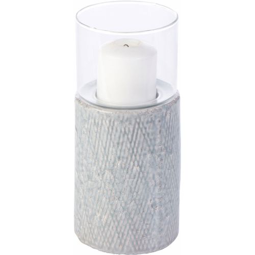 4003529218914 - Windlicht HOME AFFAIRE grau H24cm Ø11cm Keramik Glas Kerzenhalter 4003529218914 - Windlicht HOME AFFAIRE grau H24cm Ø11cm Keramik Glas Kerzenhalter