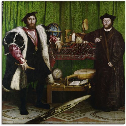 4055327095884 - Wandbild ARTLAND Die Gesandten 1533 Bilder Gr B H 70 cm x 70 cm Leinwandbild Mann 1 St braun Bild Leinwandbild Kunstdrucke Bilder als Alubild Leinwandbild Wandaufkleber oder Poster in versch Größen 4055327095884 - Wandbild ARTLAND Die Gesandten 1533 Bilder Gr B H 70 cm x 70 cm Leinwandbild Mann 1 St braun Bild Leinwandbild Kunstdrucke Bilder als Alubild Leinwandbild Wandaufkleber oder Poster in versch Größen