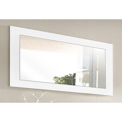 4255607602331 - Spiegel BORCHARDT MÖBEL Rena weiß B89cm H45cm T2cm Glas Spiegel mit Rahmen 4255607602331 - Spiegel BORCHARDT MÖBEL Rena weiß B89cm H45cm T2cm Glas Spiegel mit Rahmen