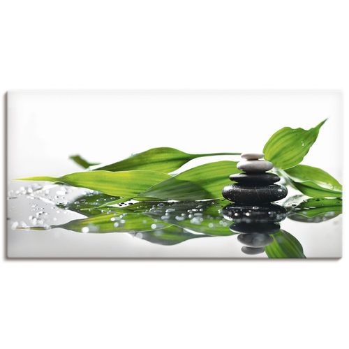 4059745920322 - Wandbild ARTLAND Spa mit Steinen und Bambus Bilder Gr B H 40 cm x 20 cm Leinwandbild Zen Querformat 1 St grün Bild Poster Bilder als Alubild Leinwandbild Wandaufkleber oder in versch Größen 4059745920322 - Wandbild ARTLAND Spa mit Steinen und Bambus Bilder Gr B H 40 cm x 20 cm Leinwandbild Zen Querformat 1 St grün Bild Poster Bilder als Alubild Leinwandbild Wandaufkleber oder in versch Größen