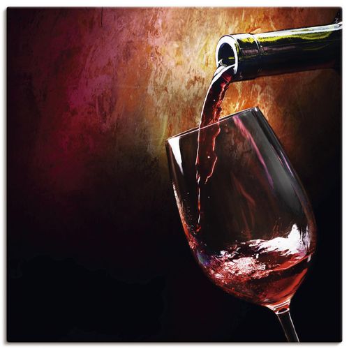 4055327254243 - Wandbild ARTLAND Wein - Rotwein Bilder Gr B H 30 cm x 30 cm Leinwandbild Getränke quadratisch 1 St rot Bild Metallbild Metallbilder Bilder als Alubild Leinwandbild Wandaufkleber oder Poster in versch Größen 4055327254243 - Wandbild ARTLAND Wein - Rotwein Bilder Gr B H 30 cm x 30 cm Leinwandbild Getränke quadratisch 1 St rot Bild Metallbild Metallbilder Bilder als Alubild Leinwandbild Wandaufkleber oder Poster in versch Größen