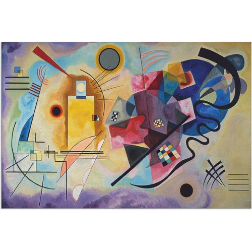 4062144159156 - Wandbild ARTLAND Gelb rot und blau 1925 Bilder Gr B H 120 cm x 80 cm Alu-Dibond-Druck Muster 1 St bunt Bild Poster Bilder als Alubild Leinwandbild Wandaufkleber oder in versch Größen 4062144159156 - Wandbild ARTLAND Gelb rot und blau 1925 Bilder Gr B H 120 cm x 80 cm Alu-Dibond-Druck Muster 1 St bunt Bild Poster Bilder als Alubild Leinwandbild Wandaufkleber oder in versch Größen