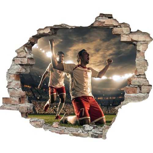4049009086758 - Wandtattoo QUEENCE Fußball Jubel Wandtattoos Gr B H T 60 cm x 50 cm x 01 cm Fussball bunt Wandtattoos Fußball 4049009086758 - Wandtattoo QUEENCE Fußball Jubel Wandtattoos Gr B H T 60 cm x 50 cm x 01 cm Fussball bunt Wandtattoos Fußball