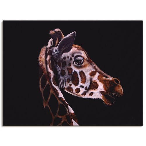 4062144073254 - Wandbild ARTLAND Giraffe Bilder Gr B H 80 cm x 60 cm Leinwandbild Wildtiere Querformat 1 St bunt Bild Poster Bilder als Alubild Leinwandbild Wandaufkleber oder in versch Größen 4062144073254 - Wandbild ARTLAND Giraffe Bilder Gr B H 80 cm x 60 cm Leinwandbild Wildtiere Querformat 1 St bunt Bild Poster Bilder als Alubild Leinwandbild Wandaufkleber oder in versch Größen