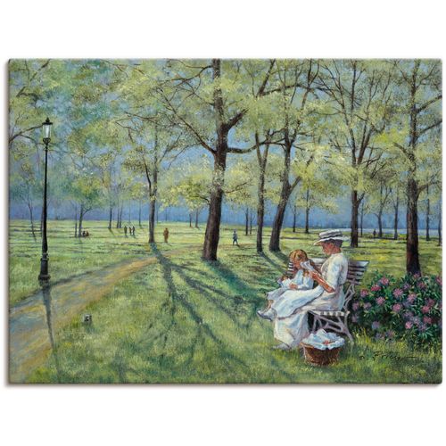 4055327150248 - Wandbild ARTLAND Im Park Bilder Gr B H 80 cm x 60 cm Leinwandbild Wiesen & Bäume 1 St grün Bild Poster Bilder als Alubild Leinwandbild Wandaufkleber oder in versch Größen 4055327150248 - Wandbild ARTLAND Im Park Bilder Gr B H 80 cm x 60 cm Leinwandbild Wiesen & Bäume 1 St grün Bild Poster Bilder als Alubild Leinwandbild Wandaufkleber oder in versch Größen