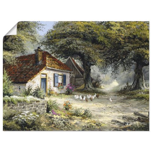 4057738442202 - Wandbild ARTLAND Märchenhaftes Ferienhaus Bilder Gr B H 40 cm x 30 cm Poster Garten Querformat 1 St grün Bild Poster Bilder als Leinwandbild Wandaufkleber oder in versch Größen 4057738442202 - Wandbild ARTLAND Märchenhaftes Ferienhaus Bilder Gr B H 40 cm x 30 cm Poster Garten Querformat 1 St grün Bild Poster Bilder als Leinwandbild Wandaufkleber oder in versch Größen
