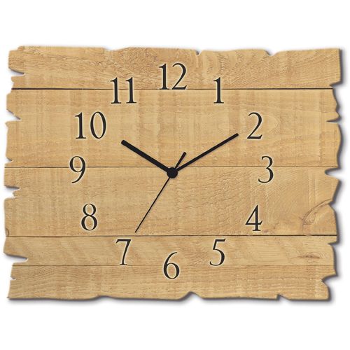 4062144605431 - Wanduhr ARTLAND Holzuhr hell Wanduhren Gr B H T 40 cm x 30 cm x 06 cm Funkuhr braun Wanduhren wahlweise mit Quarz- oder Funhuhrwerk lautlos ohne Tickgeräusche 4062144605431 - Wanduhr ARTLAND Holzuhr hell Wanduhren Gr B H T 40 cm x 30 cm x 06 cm Funkuhr braun Wanduhren wahlweise mit Quarz- oder Funhuhrwerk lautlos ohne Tickgeräusche