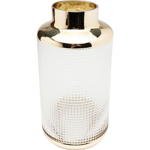 4025621639633 - Tischvase DESIGN Vase LA Noble gold (goldfarben) B15cm H30cm T15cm Glas Vasen 4025621639633 - Tischvase DESIGN Vase LA Noble gold (goldfarben) B15cm H30cm T15cm Glas Vasen
