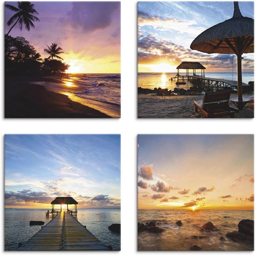 4059745783118 - Leinwandbild ARTLAND Sonnenuntergang am Strand Bilder Gr B H 20 cm x 20 cm Leinwandbild Sonnenaufgang & -untergang quadratisch 4 St braun Bild Leinwandbild Leinwandbilder Bilder 4er Set verschiedene Größen 4059745783118 - Leinwandbild ARTLAND Sonnenuntergang am Strand Bilder Gr B H 20 cm x 20 cm Leinwandbild Sonnenaufgang & -untergang quadratisch 4 St braun Bild Leinwandbild Leinwandbilder Bilder 4er Set verschiedene Größen