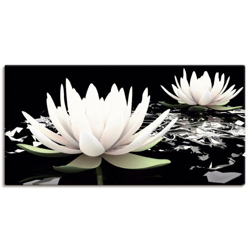 4055327243872 - Wandbild ARTLAND Zwei Lotusblumen auf dem Wasser Bilder Gr B H 60 cm x 30 cm Leinwandbild Blumen Querformat 1 St schwarz Bild Metallbild Metallbilder Bilder als Alubild Leinwandbild Wandaufkleber oder Poster in versch Größen 4055327243872 - Wandbild ARTLAND Zwei Lotusblumen auf dem Wasser Bilder Gr B H 60 cm x 30 cm Leinwandbild Blumen Querformat 1 St schwarz Bild Metallbild Metallbilder Bilder als Alubild Leinwandbild Wandaufkleber oder Poster in versch Größen