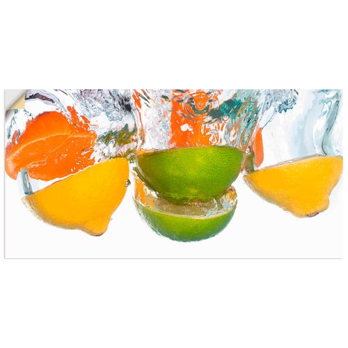 4062144489642 - Wandbild ARTLAND Zitrusfrüchte fallen in klares Wasser Bilder Gr B H 60 cm x 30 cm Wandaufkleber - Vinyl Lebensmittel Querformat 1 St bunt Bild Poster Bilder als Alubild Leinwandbild Wandaufkleber oder in versch Größen 4062144489642 - Wandbild ARTLAND Zitrusfrüchte fallen in klares Wasser Bilder Gr B H 60 cm x 30 cm Wandaufkleber - Vinyl Lebensmittel Querformat 1 St bunt Bild Poster Bilder als Alubild Leinwandbild Wandaufkleber oder in versch Größen