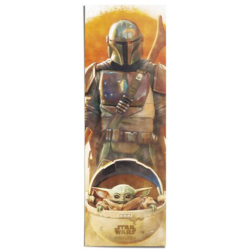 8714597638035 - Poster REINDERS Star Wars - the mandalorioan gelb (farbe bild(er) gelb) B53cm H158cm T01cm Papier Bilder 8714597638035 - Poster REINDERS Star Wars - the mandalorioan gelb (farbe bild(er) gelb) B53cm H158cm T01cm Papier Bilder