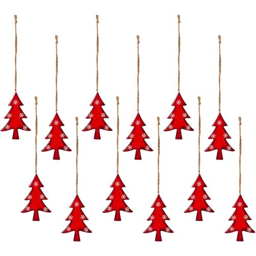 4064118995470 - Hänge-Weihnachtsbaum CREATIV DECO Weihnachtsdeko rot Dekohänger Gr B H T 75 cm x 12 cm x 100 cm rot Dekoweihnachtsbäume mit Schneeflocken-Design 4064118995470 - Hänge-Weihnachtsbaum CREATIV DECO Weihnachtsdeko rot Dekohänger Gr B H T 75 cm x 12 cm x 100 cm rot Dekoweihnachtsbäume mit Schneeflocken-Design