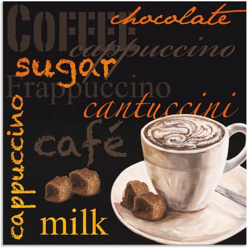 4057738388678 - Wandbild ARTLAND Kaffee Bilder Gr B H 30 cm x 30 cm Alu-Dibond-Druck Kaffee Bilder quadratisch 1 St schwarz Kunstdrucke als Alubild Leinwandbild Wandaufkleber oder Poster in versch Größen 4057738388678 - Wandbild ARTLAND Kaffee Bilder Gr B H 30 cm x 30 cm Alu-Dibond-Druck Kaffee Bilder quadratisch 1 St schwarz Kunstdrucke als Alubild Leinwandbild Wandaufkleber oder Poster in versch Größen