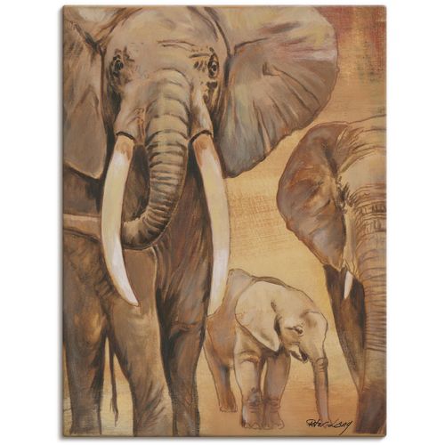 4055327148153 - Wandbild ARTLAND Elefanten I Bilder Gr B H 60 cm x 80 cm Leinwandbild Wildtiere 1 St braun Bild Poster Bilder als Alubild Leinwandbild Wandaufkleber oder in versch Größen 4055327148153 - Wandbild ARTLAND Elefanten I Bilder Gr B H 60 cm x 80 cm Leinwandbild Wildtiere 1 St braun Bild Poster Bilder als Alubild Leinwandbild Wandaufkleber oder in versch Größen