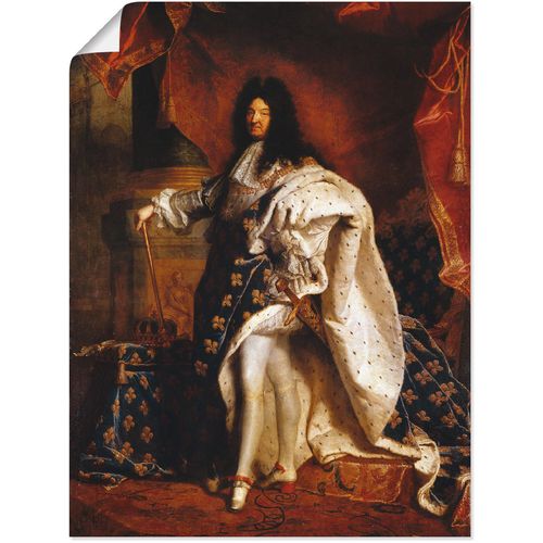 4059745157346 - Wandbild ARTLAND Ludwig XIV von Frankreich 1701 Bilder Gr B H 45 cm x 60 cm Poster Menschen Hochformat 1 St rot Bild Poster Bilder als Alubild Leinwandbild Wandaufkleber oder in versch Größen 4059745157346 - Wandbild ARTLAND Ludwig XIV von Frankreich 1701 Bilder Gr B H 45 cm x 60 cm Poster Menschen Hochformat 1 St rot Bild Poster Bilder als Alubild Leinwandbild Wandaufkleber oder in versch Größen