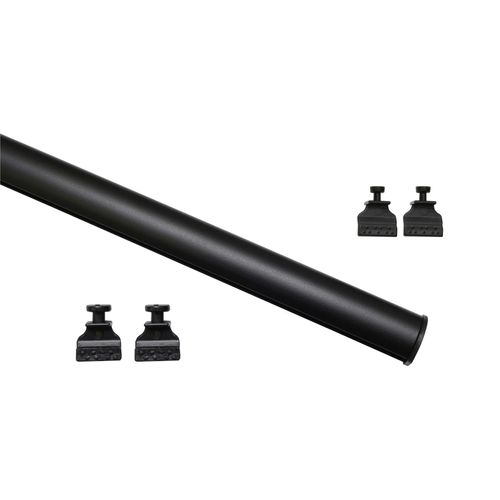 4003018382485 - Beschwerungsgewicht Unterprofil zum Klipsen Gr 1 schwarz (schwarz matt) L60cm Aluminium Beschwerungsgewichte Serie Flächenvorhang-Technik Atlanta 3-läufig 4003018382485 - Beschwerungsgewicht Unterprofil zum Klipsen Gr 1 schwarz (schwarz matt) L60cm Aluminium Beschwerungsgewichte Serie Flächenvorhang-Technik Atlanta 3-läufig