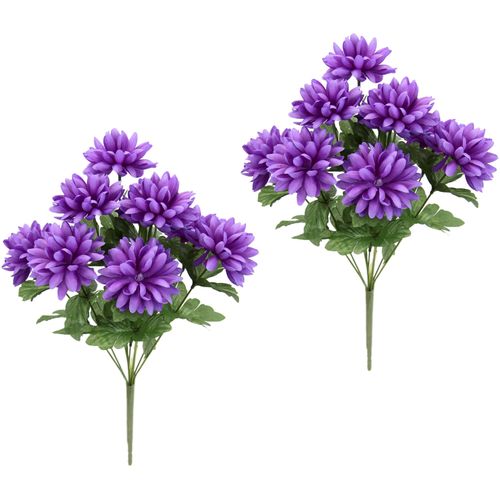 4019844790684 - Kunstblumenstrauß IGEA Dahlie lila (violett) B30cm H42cm L18cm Obermaterial 90% Polyester 10% Kunststoff Kunstpflanzen Kunstblumenstrauß 4019844790684 - Kunstblumenstrauß IGEA Dahlie lila (violett) B30cm H42cm L18cm Obermaterial 90% Polyester 10% Kunststoff Kunstpflanzen Kunstblumenstrauß