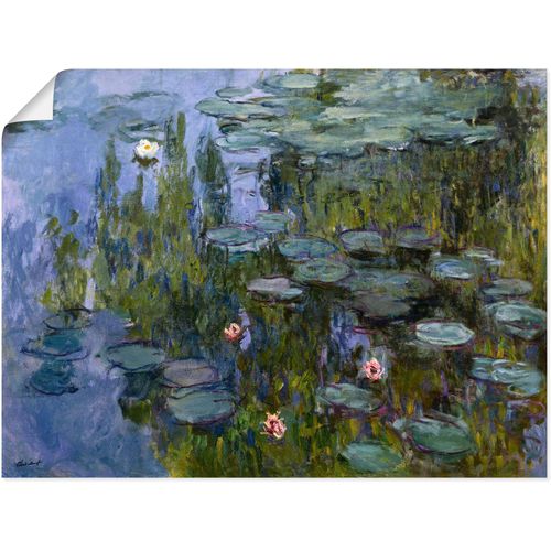 4055327541824 - Wandbild ARTLAND Seerosen (Nympheas) 1918 1921 Bilder Gr B H 60 cm x 45 cm Poster Blumen 1 St grün Bild Poster Bilder als Leinwandbild Wandaufkleber oder in versch Größen 4055327541824 - Wandbild ARTLAND Seerosen (Nympheas) 1918 1921 Bilder Gr B H 60 cm x 45 cm Poster Blumen 1 St grün Bild Poster Bilder als Leinwandbild Wandaufkleber oder in versch Größen