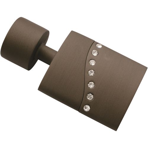 4003018333722 - Gardinenstangen-Endstück Flat braun (cappuccino) B19cm H7cm L7cm Ø19cm Gardinenstangenendstücke Serie Gardinenstange Kira 4003018333722 - Gardinenstangen-Endstück Flat braun (cappuccino) B19cm H7cm L7cm Ø19cm Gardinenstangenendstücke Serie Gardinenstange Kira
