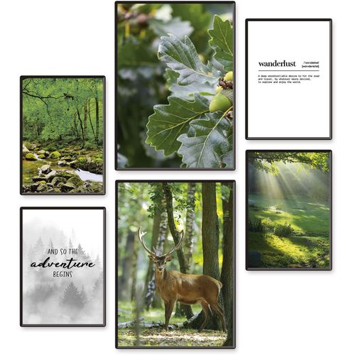 4062144837467 - Poster ARTLAND Abendteuer & Wanderlust Bilder Gr B H T 42 cm x 297 cm x 01 cm Poster Wiesen & Baumbilder Hochformat 6 St grün Poster 6er Set 2xDIN A3 4xDIN A4 ohne Rahmen 4062144837467 - Poster ARTLAND Abendteuer & Wanderlust Bilder Gr B H T 42 cm x 297 cm x 01 cm Poster Wiesen & Baumbilder Hochformat 6 St grün Poster 6er Set 2xDIN A3 4xDIN A4 ohne Rahmen