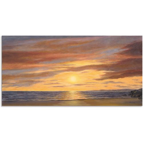 4057738421924 - Wandbild ARTLAND Sonne am Strand Bilder Gr B H 100 cm x 50 cm Alu-Dibond-Druck Strand 1 St braun Bild Leinwandbild Kunstdrucke Bilder als Alubild Leinwandbild Wandaufkleber oder Poster in versch Größen 4057738421924 - Wandbild ARTLAND Sonne am Strand Bilder Gr B H 100 cm x 50 cm Alu-Dibond-Druck Strand 1 St braun Bild Leinwandbild Kunstdrucke Bilder als Alubild Leinwandbild Wandaufkleber oder Poster in versch Größen