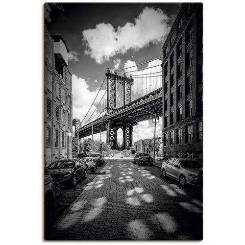 4062144758854 - Wandbild ARTLAND Manhattan Bridge in Brooklyn New York Bilder Gr B H 20 cm x 30 cm Leinwandbild New York Hochformat 1 St schwarz Kunstdrucke als Alubild Leinwandbild Wandaufkleber oder Poster in versch Größen 4062144758854 - Wandbild ARTLAND Manhattan Bridge in Brooklyn New York Bilder Gr B H 20 cm x 30 cm Leinwandbild New York Hochformat 1 St schwarz Kunstdrucke als Alubild Leinwandbild Wandaufkleber oder Poster in versch Größen