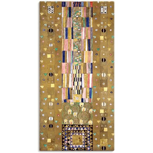 4058661237729 - Wandbild ARTLAND Werkvorlage zum Stocletfries Schmalwand Bilder Gr B H 50 cm x 100 cm Leinwandbild Muster 1 St goldfarben Bild Poster Bilder als Alubild Leinwandbild Wandaufkleber oder in versch Größen 4058661237729 - Wandbild ARTLAND Werkvorlage zum Stocletfries Schmalwand Bilder Gr B H 50 cm x 100 cm Leinwandbild Muster 1 St goldfarben Bild Poster Bilder als Alubild Leinwandbild Wandaufkleber oder in versch Größen