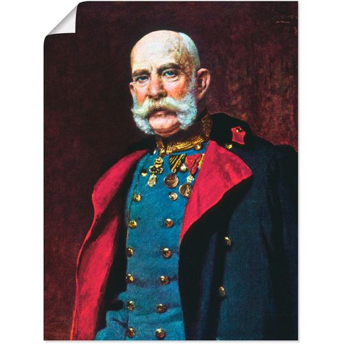 4058661421395 - Wandbild ARTLAND Kaiser Franz Joseph I 1902 Bilder Gr B H 60 cm x 80 cm Poster Menschen Hochformat 1 St rot Bild Metallbild Metallbilder Bilder als Alubild Leinwandbild Wandaufkleber oder Poster in versch Größen 4058661421395 - Wandbild ARTLAND Kaiser Franz Joseph I 1902 Bilder Gr B H 60 cm x 80 cm Poster Menschen Hochformat 1 St rot Bild Metallbild Metallbilder Bilder als Alubild Leinwandbild Wandaufkleber oder Poster in versch Größen