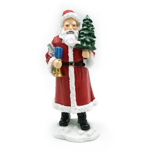 4061752122743 - Weihnachtsmann CHRISTMAS GOODS BY INGE Weihnachtsdeko rot Dekofiguren Gr B H 8 cm x 20 cm bunt (rot bunt) Weihnachtsengel Weihnachtsfiguren aus Polyresin Höhe ca 20 cm