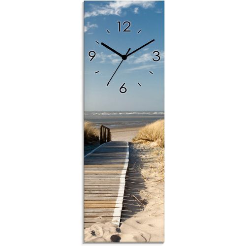 4062144286401 - Wanduhr ARTLAND Nordseestrand auf Langeoog - Steg Wanduhren Gr B H T 20 cm x 60 cm x 18 cm Funkuhr beige (natur) Wanduhren wahlweise mit Quarz- oder Funhuhrwerk lautlos ohne Tickgeräusche 4062144286401 - Wanduhr ARTLAND Nordseestrand auf Langeoog - Steg Wanduhren Gr B H T 20 cm x 60 cm x 18 cm Funkuhr beige (natur) Wanduhren wahlweise mit Quarz- oder Funhuhrwerk lautlos ohne Tickgeräusche