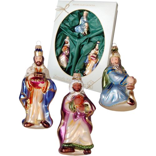 0024762744408 - Christbaumschmuck KREBS GLAS LAUSCHA Die heiligen drei Könige Weihnachtsdeko Christbaumschmuck bunt H15cm Ø8cm Glas Weihnachtsbaumschmuck mundgeblasen 0024762744408 - Christbaumschmuck KREBS GLAS LAUSCHA Die heiligen drei Könige Weihnachtsdeko Christbaumschmuck bunt H15cm Ø8cm Glas Weihnachtsbaumschmuck mundgeblasen