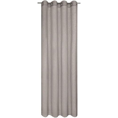 4007863655848 - Gardine Elena Gr 1 grau (silbergrau) B140cm H235cm Wirkware Polyester Gardinen Ösenschal uni mit Ösen 4007863655848 - Gardine Elena Gr 1 grau (silbergrau) B140cm H235cm Wirkware Polyester Gardinen Ösenschal uni mit Ösen