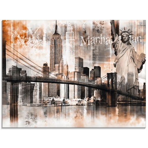 4058661688156 - Glasbild ARTLAND New York Skyline Collage V Bilder Gr B H 60 cm x 45 cm Glasbild Amerika Querformat 1 St orange Bild Glasbild Glasbilder Bilder in verschiedenen Größen 4058661688156 - Glasbild ARTLAND New York Skyline Collage V Bilder Gr B H 60 cm x 45 cm Glasbild Amerika Querformat 1 St orange Bild Glasbild Glasbilder Bilder in verschiedenen Größen