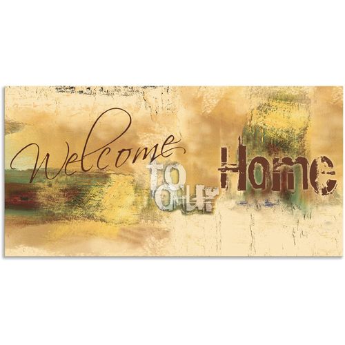 4059745908191 - Wandbild ARTLAND Willkommen in unserem Zuhause Bilder Gr B H 40 cm x 20 cm Alu-Dibond-Druck Sprüche & Texte Querformat 1 St braun Kunstdrucke als Alubild Leinwandbild Wandaufkleber oder Poster in versch Größen 4059745908191 - Wandbild ARTLAND Willkommen in unserem Zuhause Bilder Gr B H 40 cm x 20 cm Alu-Dibond-Druck Sprüche & Texte Querformat 1 St braun Kunstdrucke als Alubild Leinwandbild Wandaufkleber oder Poster in versch Größen