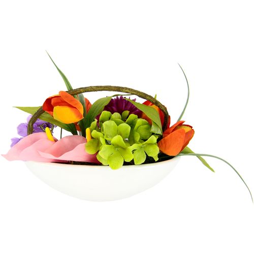 4019844766504 - Gestecke MY HOME Tulpe Calla Hortensie Gerbera Kunstpflanzen Gr B H L 23 cm x 16 cm x 10 cm 1 St bunt Trockenblumen In Schale Kunstblume Seidenblume 4019844766504 - Gestecke MY HOME Tulpe Calla Hortensie Gerbera Kunstpflanzen Gr B H L 23 cm x 16 cm x 10 cm 1 St bunt Trockenblumen In Schale Kunstblume Seidenblume