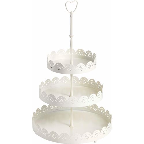 6930597937356 - Dekoetagere HOME AFFAIRE Dekoschalen Gr Ø 25 cm weiß Dekoschalen Dekotabletts 3-stufig Höhe 42 cm rund aus Metall 6930597937356 - Dekoetagere HOME AFFAIRE Dekoschalen Gr Ø 25 cm weiß Dekoschalen Dekotabletts 3-stufig Höhe 42 cm rund aus Metall