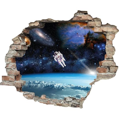 4049009110835 - Wandtattoo QUEENCE Astronaut bunt T01cm Wandtattoos Wandsticker Wandbild selbstklebend 3D Wanddurchbruch 4049009110835 - Wandtattoo QUEENCE Astronaut bunt T01cm Wandtattoos Wandsticker Wandbild selbstklebend 3D Wanddurchbruch